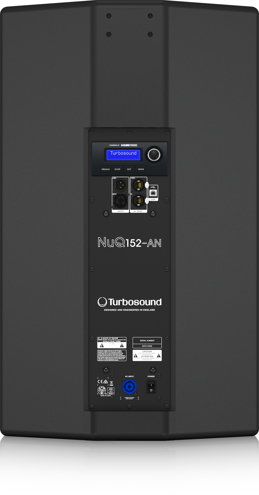 Turbosound NUQ152-AN - Actieve 15" luidspreker
