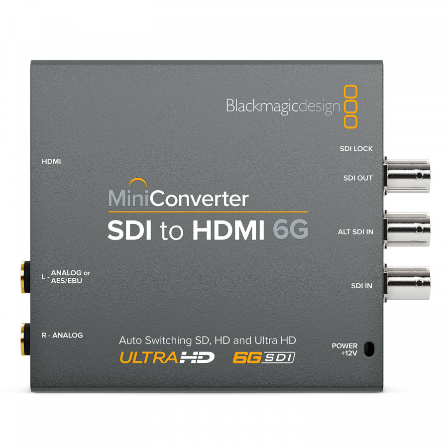 Blackmagic SDI to HDMI 4k converter