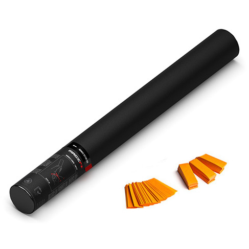 Magic FX - handheld confetti shot - 50 cm - oranje