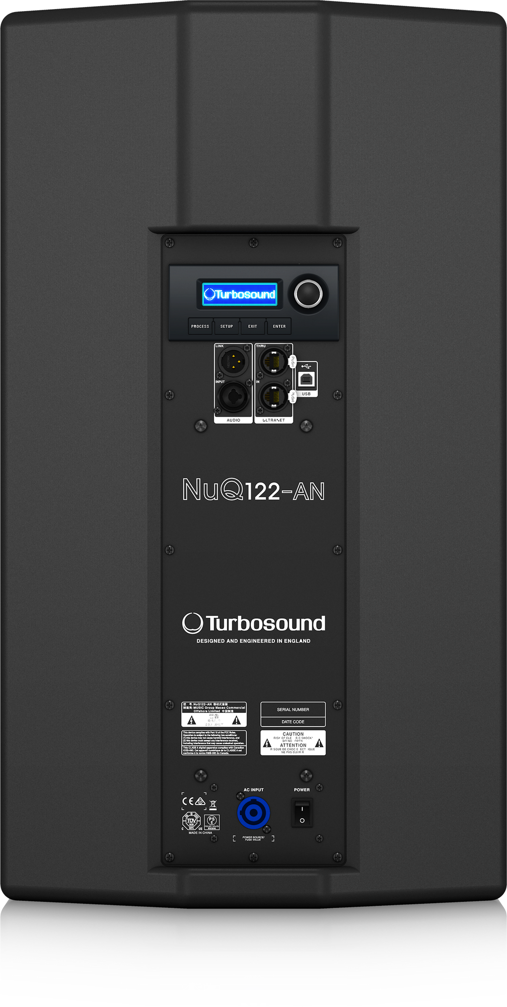 Turbosound NUQ122-AN - Actieve 12" luidspreker